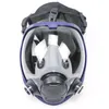 Full Face Outdoor Cycling Mask Bezpieczeństwo anty-dust z bawełnianym filtrem do malowania branżowego