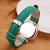 Wristwatches 2021 Fashion Sport Women Watches Elegant Leather Casual Alloy Watch Luxury Analog Quartz Crystal Wristwatch 30P