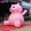 giant Inflatable pink pig cartoon for sale advertising inflatables pigs model outdoor portable cartoons animals charactors