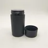 Storage Bottles & Jars 6pcs 75ml Plastic MaBlack Empty Round Deodorant Container Lip Tubes Gloss Holder With Caps309u