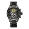 Wristwatches Relogio Masculino Sport Chronograph Mens Zegarki Top Steel Quartz Clock Wodoodporna Big Dial Oglądaj mężczyzn QW041