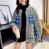 Women Long Sweater Cardigans Autumn Winter Oversized and Ponchoes Batwing Sleeve Vintage Knit Jacket 210430