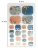 22 Tips / Sheet Toe Nail Sticker Album Designs Manicure Accesoires Nailart Stickers Wraps DIY Women Salon Loveliness