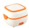 1.2L Electric Heated Lunch Box Multifunctional Rice Cooker Portable Food Steamer Container Heat Preservation Bento 210423