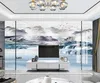 Wallpapers 3D wall Sticker Chinese ink Landscape For Living Room Bedroom Photo Wallpaper High Quality