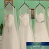Lång 160/180/200 cm transparent mjukt tyll dammskydd för hemkläder bröllopsklänning plagg brudklänning skyddare mesh garn fabrik pris expert design kvalitet