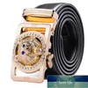Cinturón de lobo de cuero genuino para hombres Polychrome Rhinestone Aleación Cinturón Automático Hebilla Negro Marca de lujo más Tamaño Ceinture Homme Fábrica Precio Experto Diseño de calidad