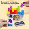 Nieuw Blok Siliconen Push Foam Stack Blocks Fidget Toys Adult Party Games Children's Board