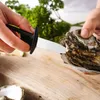 Multifunction Utility Kitchen Tools Stainless Steel Handle Oyster Knife Sharp-edged Shucker Open Shell Scallops Seafood KKB6969