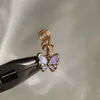 2021 Goth Butterfly Copper Wire Spiral Fake Piercing Nose Cuff Clip Ring Punk Gold Color Nose Ring Ear Clip Cuff Body Jewelry