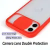 Schiebeabdeckung Kameraobjektivschutz Handyhülle für iPhone 12 11 Pro XS Max XR 6 7 8 Plus S21 Note20 S20 Ultra
