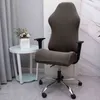 Waterproof Gaming Chair Cover Computer Elastic Armchair Slipcovers Seat Arm Office Covers Not Include 211116