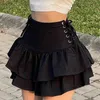 女性の短いスカート甘い夏のファッション韓国風セクシーな女性ミニプリーツスカート女性の学生服の底