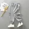 السراويل 1 3 5 7 سنوات الاطفال Sweatpants الأولاد ملابس الخريف الأطفال الموضة عارضة قاع بانت طفل الفتيات السراويل