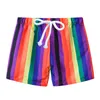 Bunte Kinder Strand Shorts Hosen Sommer Baby Junge Küste Hose Weiche Lässige Meer Urlaub Kleidung Mädchen Höschen 2-7 jahr 210413