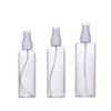 5 ml 10 ml 20 ml 50 ml 60ml 80ml 100ml plastsprayflaska Tomtfyllningsbar flaskor Parfym Pet Container