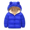 아기 소녀 재킷 여자 코트에 대 한 가을 겨울 재킷 아이들을위한 따뜻한 후드 겉옷 코트 자켓 코트 어린이 옷 211025