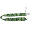 10st Camo Key Army Green Mobile Neckrem Lanyard för telefoner Camouflage ID Card Badge Hållare Gym Keychain Rope