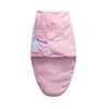 Baby's slaapzakken geboren baby swaddle wrap envelop 100%katoen 0-3 maanden deken swaddling Sleepsack 211023