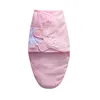 아기 침낭 출생 아기 Swaddle 랩 봉투 100%면 0-3 개월 담요 Swaddling Sleepsack 211023