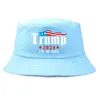 트럼프 2024 나는 양동이 모자 패션 유니섹스 어부 모자 면화 해변 선거 최신 디자인을위한 면화 해변 태양 모자