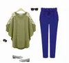 Frauen Harem Hosen Plus Größe 6XL Elastische Taille Freizeit Knöchel Länge Einfarbig Hosen Kpop Weibliche 3 Verkauf 211115