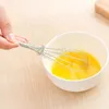 Kitchen Egg Whisk Tools Stainless Steel Handle Cream Milk Eggs Stirrer Mini Beater Tool Kitchens Baking Stirring Supplies BH5506 WLY