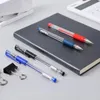 Żelowe długopisy Mg nr 1 Pen 0,5 mm dodatkowy drobny atrament Roller Black Blue Red for Office School Supplies Pisanie artykułów papierniczych