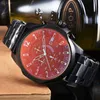 Montre de Luxe Erkek Saatler Japonya Kuvars Chronograph Hareketi Saatı SS Moda Erkekler Askeri Spor İzle Relogio Masculino Reloj Hombre