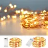 Strings String Fairy Lights Copper Wire Curtains Christmas Garland Indoor Bedroom Home Wedding Year Decoration 2M5M10MLED LEDLED LED
