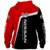 Men039s Hoodies Sweatshirts Nissan Hoodie Haikyuu Oversized Harajuku Clothes Pullover High Quality Sweatshirt 3D Anime Street7461743