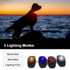 Dog Apparel Pet LED Safety Flashing Light Waterproof Anti-lose For Collar Small Big Cat Accessories 3 Modes