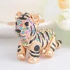 Tiger Keychain Diamond Car Key Chain Women Bag Pendant 1221760