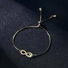 Bracelets en acier inoxydable Rinhoo pour femmes Chaîne Britannique Party Mariage Mariage Heart Rose Bijoux Famille Mère Bracelet cadeau