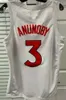 Men's Og Anunoby White 2020/21 Swingman Jersey Nouveaux hommes Femmes Jeunes de basket-ball Jersey Taille XS-6XL ou Custom tout numéro de nom