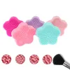 Silicone Makeup Brush Cleaner Pad Starfish Rengöring Mat Scrubber Board Tool Make Up Washing Foundation Borstar