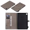 Степени для Samsung Galaxy Tab T290 / T220 / T500 / T510 / T590 / P200 / P610, T590 / P200 / P610, Cat Bee Telsing PU кожи Flip Ackpstand защитная крышка с слотами для карточек