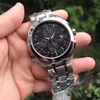 Erkekler Spor Yardımcı Boş Zaman Otomatik Mekanik Montre De Luxe Saatler Oto Tarihi Paslanmaz Çelik Beş Boncuk Safir Cam Ile 42 mm Klasik Tasarım