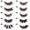 10 Styl 3D Mink rzęsy Naturalne Gruby Faux Eyelash Handmade Soft Eye Lashes Extension Makeup Tools