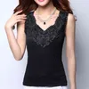 Womens Sexy Blouse Shirt Summer Elegant Sleeveless White Black Crochet Lace Shirt Tops And Blouses Woman Blusas Vest Camisa 210401