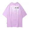 Erkek Yenilik Grafik T Shirt ile Serin Tasarımlar Ile Yüksek Sokak T-shirt Erkekler için Yaz Boy Kısa Kollu Tees 210603