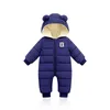 LZH Herbst Winter Kind Overalls geboren Baby Jungen Dicke Baumwolle Overall Für Mädchen Mit Kapuze Strampler Kleinkind Kleidung 3-12M 220106