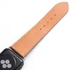 Watch Band Strap For apple Series 1 2 3 4 5 6 7 38mm 40mm 41mm 42mm 44mm 45mm PU leather Smart Watches Replacement With Adapter Connector