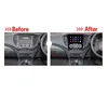 Lettore radio dvd per auto Android Sistema di navigazione GPS touchscreen HD da 9 pollici per Mitsubishi TRITON2015 MT Climatizzatore manuale