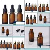 Bottles Packing Office School Business & Industrialwholesale 936Pcs/Lot 15Ml Cosmetic Amber Essential Oil Vials 15 Ml Pipette E Liquid Glass