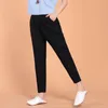 pantalones pitillo negros para mujer