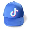 10 Farben Sommer Mesh-Kugelhut Tiktok Logo Baseballkappe Designer Unisex-Snapebacks Net Patchwork Ponytail-Hüte Sports Strandvisier