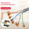 Rj45 Connector Crimp Terminals K1 Connectors Waterproof Wiring Ethernet Cable Telephone Cord Terma02a564680966