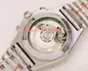 GF Maker Super Quality Watch 3 Färger 42mm Chronomat 904 Steel Chronograph Arbete 7750 Rörelse Mekaniska Automatiska Mens Klockor Armbandsur