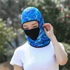 Maschera di protezione per ciclismo, Foulard per protezione solare per sport estivi, Copricapo da ciclismo antivento per esterni, Fascia per protezione per la testa mimetica sportiva